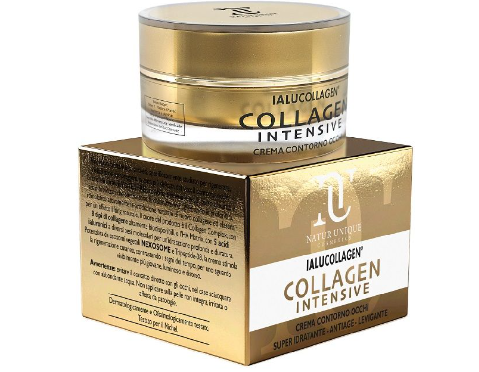 Natur Unique Ialucollagen Collagen Intensive Crema Contorno Occhi 15 ml